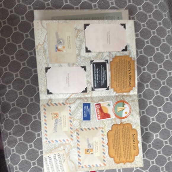 *Host Pick* Uncommon Goods Gold and Cream Letter Book for Mother and Daughter - Picture 6 of 10